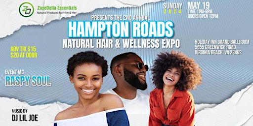 Primaire afbeelding van 2024 Hampton Roads Natural Hair & Wellness Expo