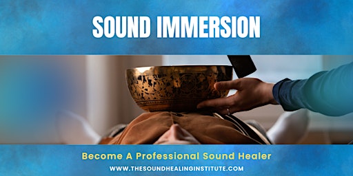 Sound Healing Immersion – Level 1 primary image