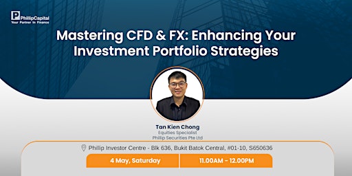 Imagem principal do evento Mastering CFD & FX: Enhancing Your Investment Portfolio Strategies