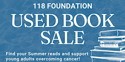 Imagem principal do evento 118 Foundation Used Book Sale