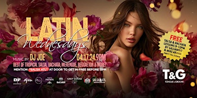 Imagem principal de LATIN Wednesdays at Tongue and Groove