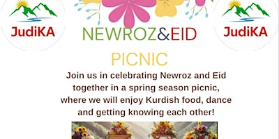 Primaire afbeelding van JudiKA-Newroz&Eid Celebration Picnic