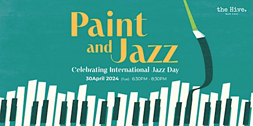 Primaire afbeelding van Paint & Jazz: Celebrating International Jazz Day