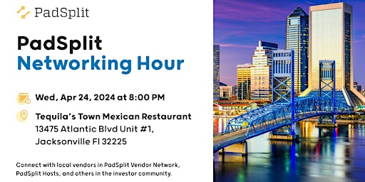 PadSplit Networking Hour - Jacksonville, FL  primärbild