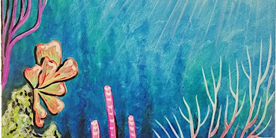 Primaire afbeelding van Underwater Escape - Paint and Sip by Classpop!™