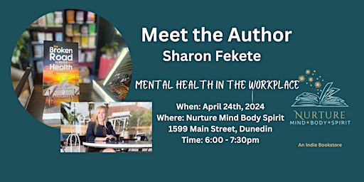 Imagen principal de Meet the Author - Sharon Fekete