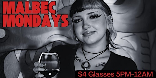 Primaire afbeelding van Malbec Mondays: $4 Glasses @TheFalconBar