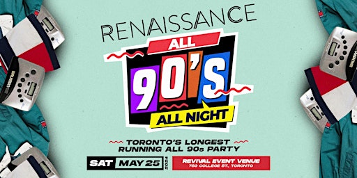 RENAISSANCE - ALL 90s w/Hedspin, Pump, Agile, Black Reaction, & Mista Jiggz primary image