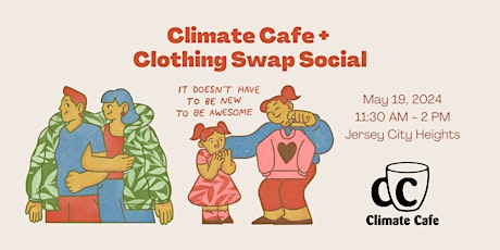 Climate Cafe 5/19 + Clothing Swap Social (Jersey City)