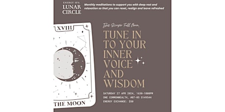 Lunar Circle: This Scorpio Full Moon: Tune In To Your Inner Voice & Wisdom