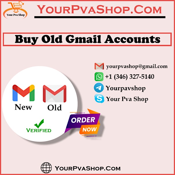 Top 5 Websites to Buy Gmail Accounts (PVA & Bulk)