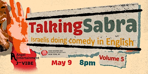 Primaire afbeelding van TALKING SABRA STAND UP COMEDY NIGHT - ONE NIGHT ONLY @ COMIC STRIP