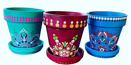 Primaire afbeelding van Mandala Flower Pot Workshop