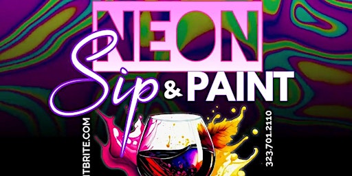 Imagen principal de Neon fluorescent sip, smoke &paint