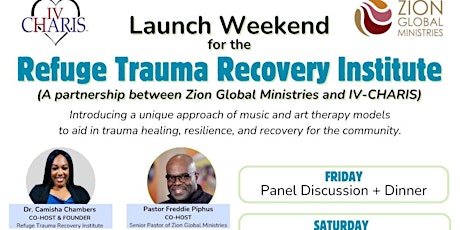 Refuge Trauma Recovery Institute Launch Weekend