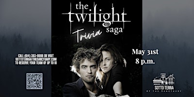 Imagem principal do evento Twilight Trivia