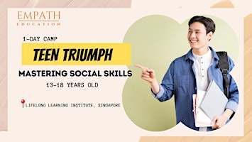 Imagem principal do evento 1-Day Camp: Teen Triumph - Mastering Social Skills
