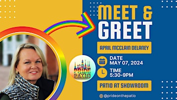 Imagem principal do evento Meet & Greet with April McClain Delaney