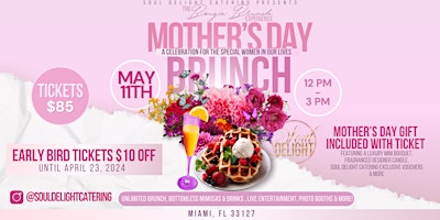 Image principale de The Bougie Brunch Experience Mother's Day Edition