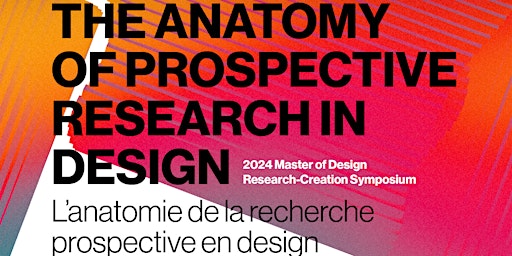 Imagem principal do evento 2024 Master of Design Research-Creation Symposium