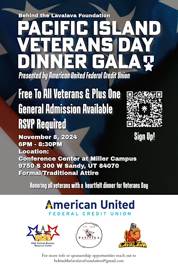 Pacific Island Veterans Day Dinner Gala