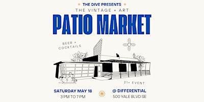 The Dive Vintage x Differential Brewing Patio Market