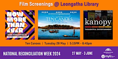 National Reconciliation Week Film Series @ Leongatha Library primary image