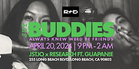 a party called Just Buddies - at Rosemallows in Long Beach