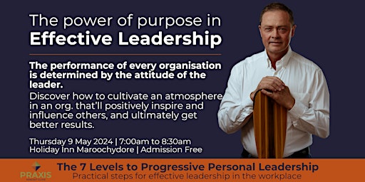 Imagen principal de The Power of Purpose in Effective Leadership