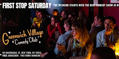 Happy Hour Comedy Show in NYC - First Stop Saturday primary image