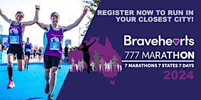Launceston Bravehearts 777 Marathon 2024 primary image