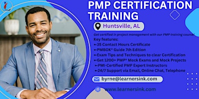 Primaire afbeelding van PMP Exam Certification Classroom Training Course in Huntsville, AL