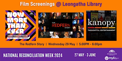 National Reconciliation Week Film Series @ Leongatha Library primary image