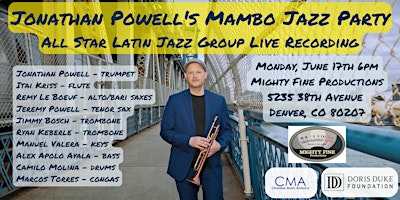 Imagem principal de Jonathan Powell's Mambo Jazz Party - Live Recording Session 6pm