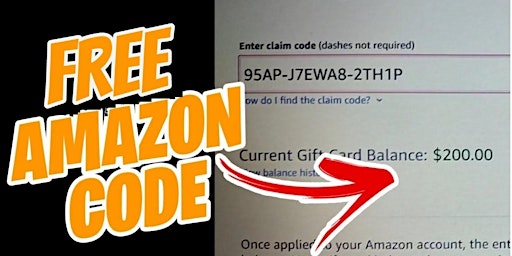 Imagem principal de ^^LIVE WORK^^Free amazon gift card codes | Free amazon gift card codes 2024