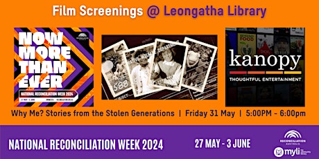 National Reconciliation Week Film Series @ Leongatha Library