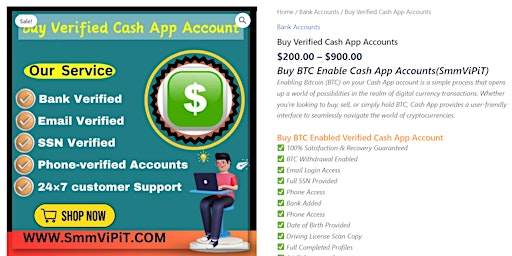 Imagen principal de Buy Verified Cash App Accounts- Only $300 Buy now  SaLer