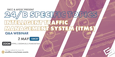 Imagem principal do evento 24/B Specific Topics Q&A Webinar: Intelligent Traffic Management System