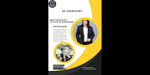 Image principale de Your pathway to success starts here with best chemistry tuition in Singapore