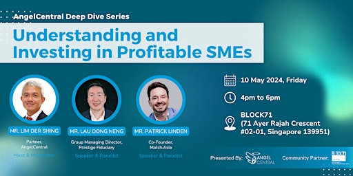 Primaire afbeelding van AngelCentral Deep Dive Series: Understanding and Investing in Profitable SM