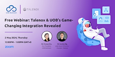 Imagem principal de Free Webinar: Talenox & UOB’s Game-Changing Integration Revealed