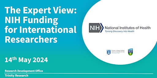 The Expert View: NIH Funding  for International Researchers primary image