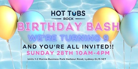 Hot Tubs Rock's 9th Birthday Bash