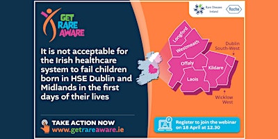 Get Rare Aware briefing - HSE Dublin and Midlands Health Region primary image