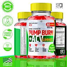 Pump Burn ACV Gummies help you get in shape