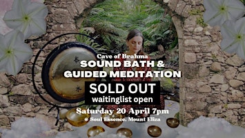 Imagem principal do evento CAVE OF BRAHMA: Meditation and Sound Journey (Mt Eliza, Vic)