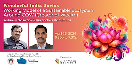 Hauptbild für Wonderful India Series: Model of a Sustainable Ecosystem