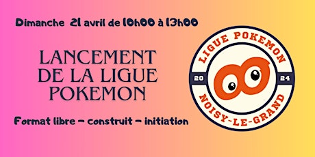 Lancement de la Ligue Pokemon