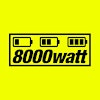 Logotipo de 8000watt