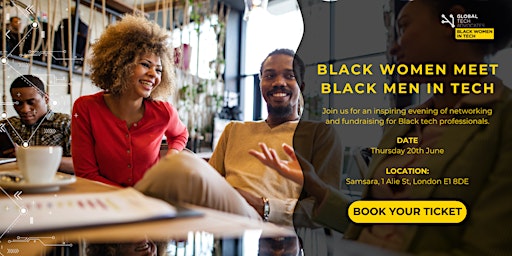 Immagine principale di Tech & Connect Summer Party: Black Women Meet Black Men in Tech 